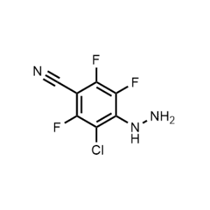 3-Chloro-2,5,6-trifluoro-4-hydrazinylbenzonitrile|CS-0701554