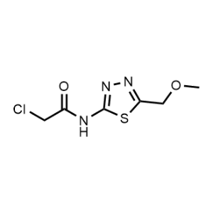 2-Chloro-N-(5-(methoxymethyl)-1,3,4-thiadiazol-2-yl)acetamide|CS-0701833