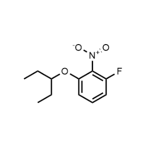 1-Fluoro-2-nitro-3-(pentan-3-yloxy)benzene|CS-0701995