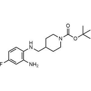 tert-Butyl 4-[(2-amino-4-fluorophenylamino)methyl]piperidine-1-carboxylate|CS-0702007
