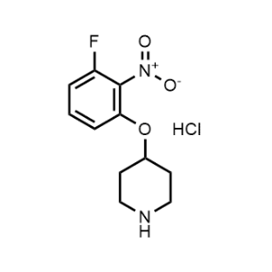 4-(3-Fluoro-2-nitrophenoxy)piperidine hydrochloride|CS-0702047