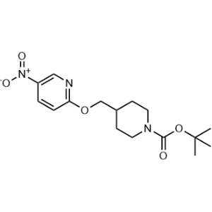 tert-Butyl 4-[(5-nitropyridin-2-yloxy)methyl]piperidine-1-carboxylate|CS-0702049