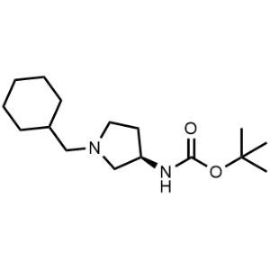 (R)-tert-Butyl (1-(cyclohexylmethyl)pyrrolidin-3-yl)carbamate|CS-0702111
