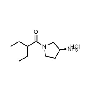 (S)-1-(3-Aminopyrrolidin-1-yl)-2-ethylbutan-1-one hydrochloride|CS-0702179