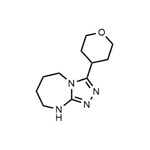 3-(Tetrahydro-2H-pyran-4-yl)-6,7,8,9-tetrahydro-5H-[1,2,4]triazolo[4,3-a][1,3]diazepine|CS-0702427