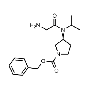 (S)-Benzyl 3-(2-amino-N-isopropylacetamido)pyrrolidine-1-carboxylate|CS-0702464