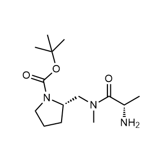 (S)-tert-Butyl 2-(((S)-2-amino-N-methylpropanamido)methyl)pyrrolidine-1-carboxylate|CS-0702915