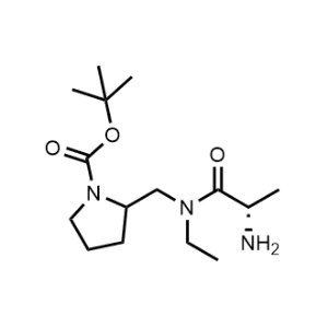 tert-Butyl 2-(((S)-2-amino-N-ethylpropanamido)methyl)pyrrolidine-1-carboxylate|CS-0702924