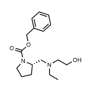 (S)-Benzyl 2-((ethyl(2-hydroxyethyl)amino)methyl)pyrrolidine-1-carboxylate|CS-0703079
