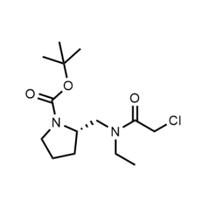 (S)-tert-Butyl 2-((2-chloro-N-ethylacetamido)methyl)pyrrolidine-1-carboxylate|CS-0703392