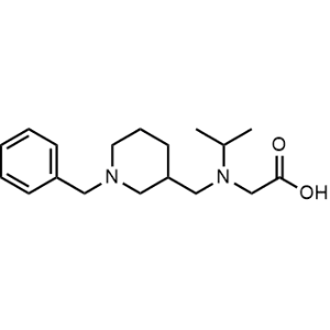 2-(((1-Benzylpiperidin-3-yl)methyl)(isopropyl)amino)acetic acid|CS-0703629