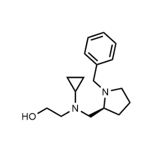 (S)-2-(((1-Benzylpyrrolidin-2-yl)methyl)(cyclopropyl)amino)ethanol|CS-0703694