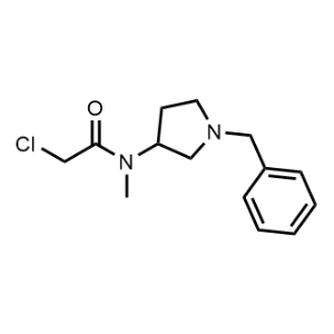 N-(1-Benzylpyrrolidin-3-yl)-2-chloro-N-methylacetamide|CS-0703752