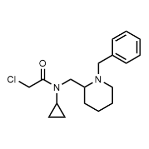 N-((1-Benzylpiperidin-2-yl)methyl)-2-chloro-N-cyclopropylacetamide|CS-0703783