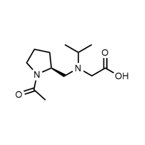(S)-2-(((1-Acetylpyrrolidin-2-yl)methyl)(isopropyl)amino)acetic acid|CS-0703943