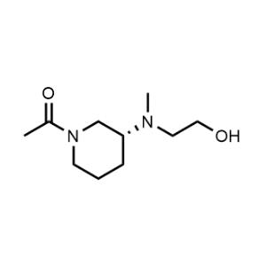 (R)-1-(3-((2-Hydroxyethyl)(methyl)amino)piperidin-1-yl)ethanone|CS-0703989