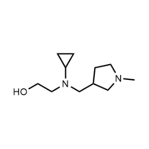 2-(Cyclopropyl((1-methylpyrrolidin-3-yl)methyl)amino)ethanol|CS-0704188