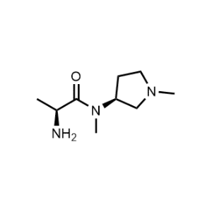 (S)-2-Amino-N-methyl-N-((S)-1-methylpyrrolidin-3-yl)propanamide|CS-0704360