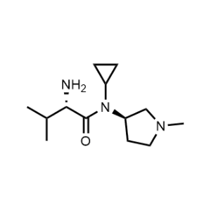 (S)-2-Amino-N-cyclopropyl-3-methyl-N-((R)-1-methylpyrrolidin-3-yl)butanamide|CS-0704446