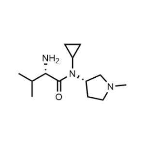 (S)-2-Amino-N-cyclopropyl-3-methyl-N-((S)-1-methylpyrrolidin-3-yl)butanamide|CS-0704447
