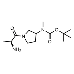 tert-Butyl (1-((S)-2-aminopropanoyl)pyrrolidin-3-yl)(methyl)carbamate|CS-0704618