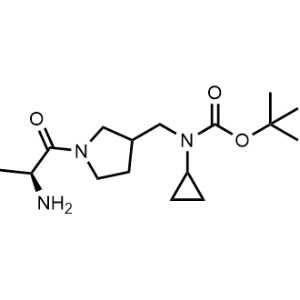 tert-Butyl ((1-((S)-2-aminopropanoyl)pyrrolidin-3-yl)methyl)(cyclopropyl)carbamate|CS-0704654