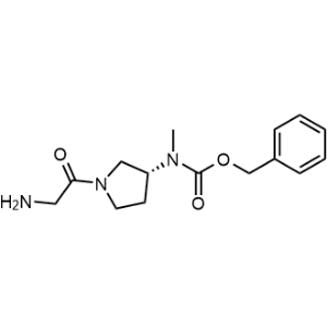 (R)-Benzyl (1-(2-aminoacetyl)pyrrolidin-3-yl)(methyl)carbamate|CS-0704886