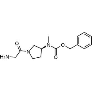 (S)-Benzyl (1-(2-aminoacetyl)pyrrolidin-3-yl)(methyl)carbamate|CS-0704887