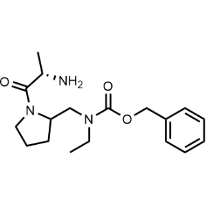 Benzyl ((1-((S)-2-aminopropanoyl)pyrrolidin-2-yl)methyl)(ethyl)carbamate|CS-0704946