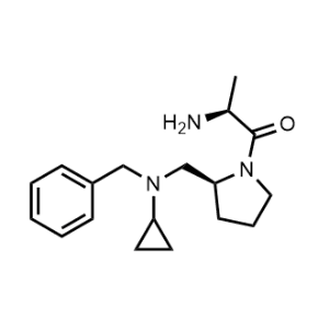 (S)-2-Amino-1-((S)-2-((benzyl(cyclopropyl)amino)methyl)pyrrolidin-1-yl)propan-1-one|CS-0705333