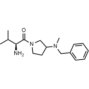2-Amino-1-((S)-3-(benzyl(methyl)amino)pyrrolidin-1-yl)-3-methylbutan-1-one|CS-0705344