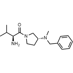 (S)-2-Amino-1-((R)-3-(benzyl(methyl)amino)pyrrolidin-1-yl)-3-methylbutan-1-one|CS-0705345