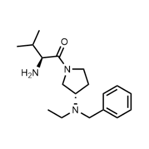 (S)-2-Amino-1-((S)-3-(benzyl(ethyl)amino)pyrrolidin-1-yl)-3-methylbutan-1-one|CS-0705361