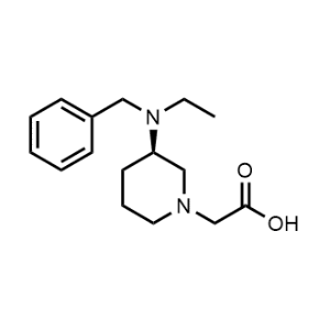 (R)-2-(3-(Benzyl(ethyl)amino)piperidin-1-yl)acetic acid|CS-0705410
