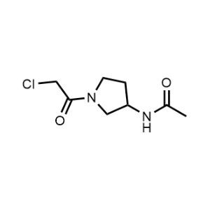 N-(1-(2-Chloroacetyl)pyrrolidin-3-yl)acetamide|CS-0705540