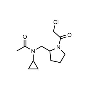 N-((1-(2-Chloroacetyl)pyrrolidin-2-yl)methyl)-N-cyclopropylacetamide|CS-0705583