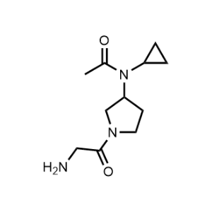 N-(1-(2-Aminoacetyl)pyrrolidin-3-yl)-N-cyclopropylacetamide|CS-0705630