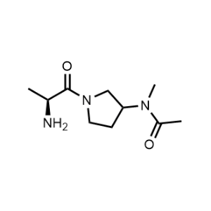 N-(1-((S)-2-Aminopropanoyl)pyrrolidin-3-yl)-N-methylacetamide|CS-0705650