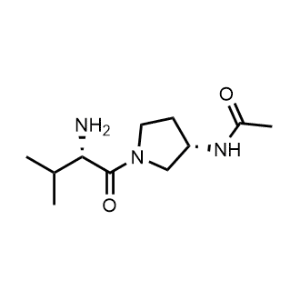 N-((S)-1-((S)-2-Amino-3-methylbutanoyl)pyrrolidin-3-yl)acetamide|CS-0705695