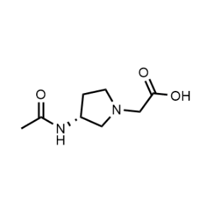 (R)-2-(3-Acetamidopyrrolidin-1-yl)acetic acid|CS-0705746