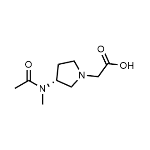 (R)-2-(3-(N-Methylacetamido)pyrrolidin-1-yl)acetic acid|CS-0705755