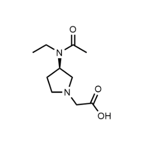 (R)-2-(3-(N-Ethylacetamido)pyrrolidin-1-yl)acetic acid|CS-0705766