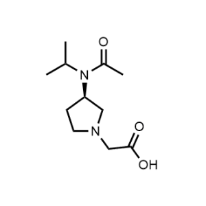 (R)-2-(3-(N-Isopropylacetamido)pyrrolidin-1-yl)acetic acid|CS-0705777