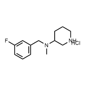 N-(3-Fluorobenzyl)-N-methylpiperidin-3-amine hydrochloride|CS-0705886