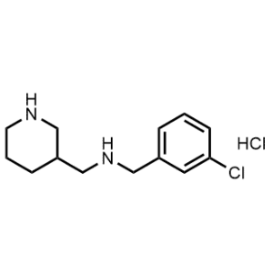 N-(3-Chlorobenzyl)-1-(piperidin-3-yl)methanamine hydrochloride|CS-0705890