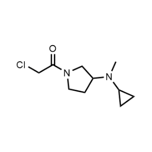 2-Chloro-1-(3-((cyclopropylmethyl)amino)pyrrolidin-1-yl)ethanone|CS-0705976