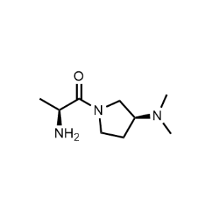 (S)-2-Amino-1-((S)-3-(dimethylamino)pyrrolidin-1-yl)propan-1-one|CS-0706035