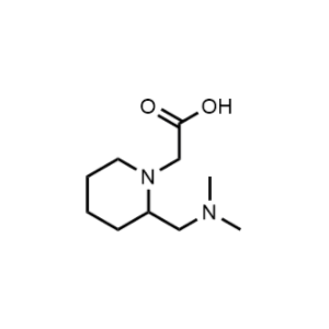 2-(2-((Dimethylamino)methyl)piperidin-1-yl)acetic acid|CS-0706115