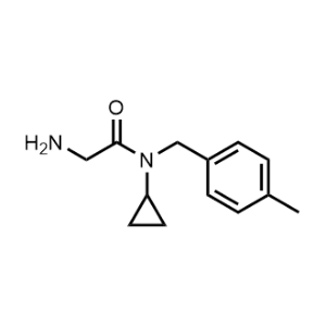 2-Amino-N-cyclopropyl-N-(4-methylbenzyl)acetamide|CS-0706284