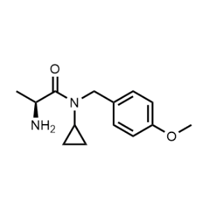 (S)-2-Amino-N-cyclopropyl-N-(4-methoxybenzyl)propanamide|CS-0706325
